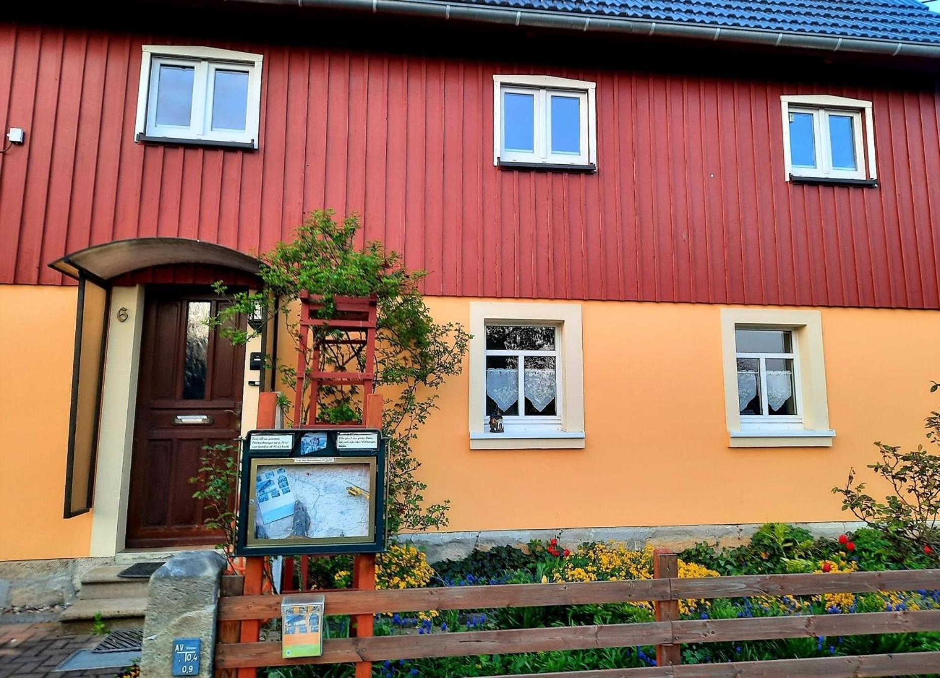 Fewo Dorn Eg Haus Sandsteinliebe Sebnitz Eksteriør bilde